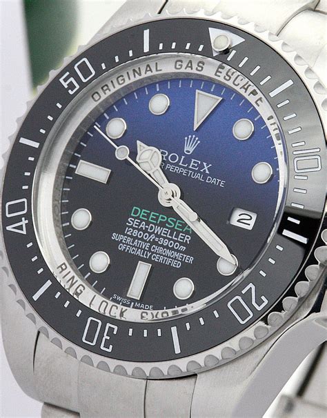 rolex deepsea d blue dial replica|rolex deepsea blue price.